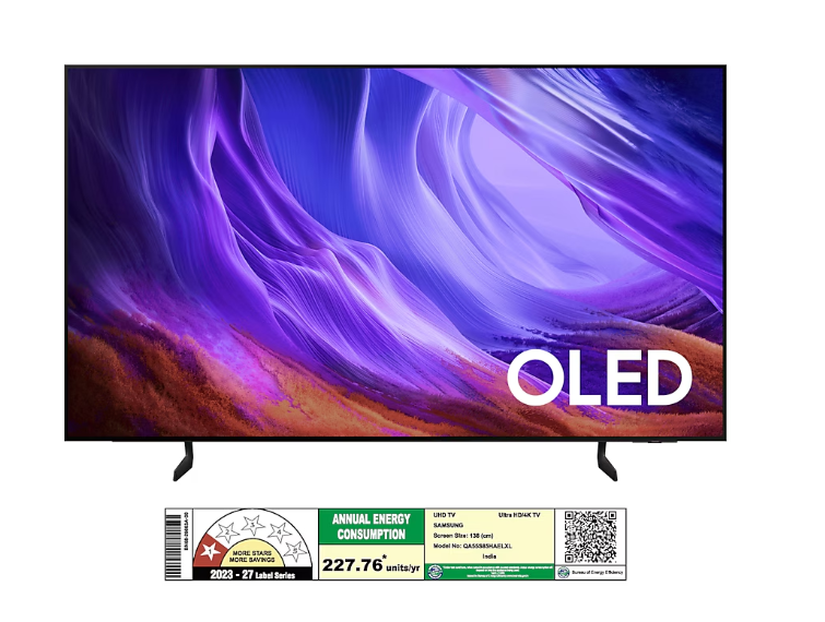 1.38 m (55) OLED S85H 4K Smart TV